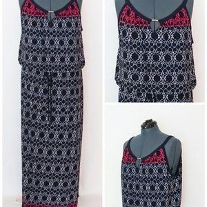 Enfocus Women's Sleeveless Maxi Dress